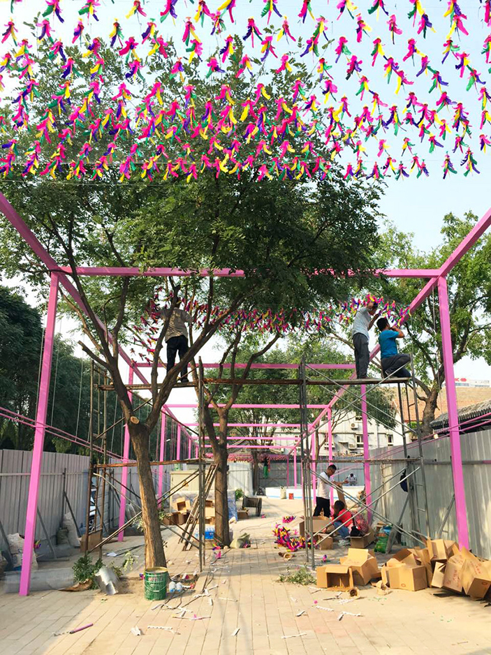 SPARK Architects Envisions Jianzi Pavilion Beijing Design Week 2015 08