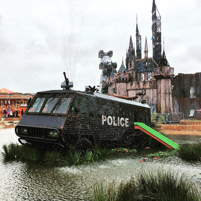 A Dark And Twisted Bemusement Park Dismaland by Banksy 06