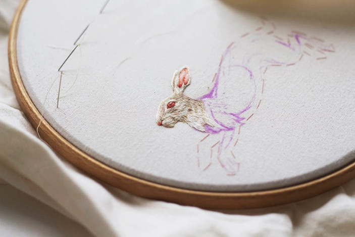 Tiny Embroidered Animals