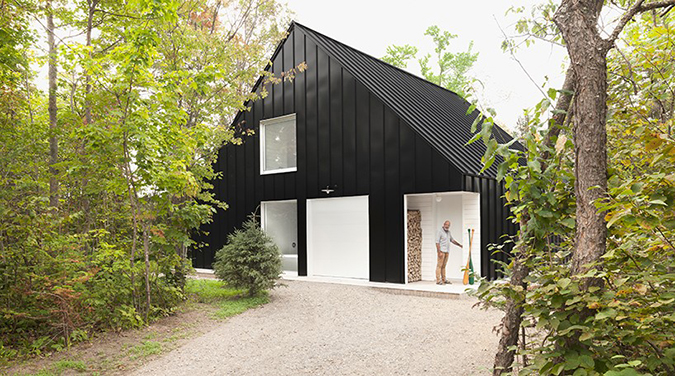 Be Amazed by This Monochromatic Design Home Designed by la SHED