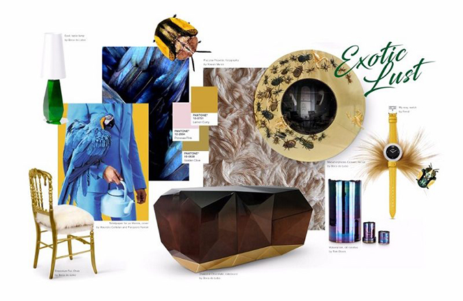 Boca do Lobo Presents Fall 2017 Fashion Trends Inspired by Pantone ➤ Design Gallerist - Discover the season's rare and unique design ideas. Visit us at www.designgallerist.com/blog/ #DesignGallerist #uniquedesignideas #contemporarydesign #trends2017 @designgallerist @bocadolobo